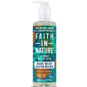 Vloeibare handzeep van Faith in NAture met kokosnootolie.