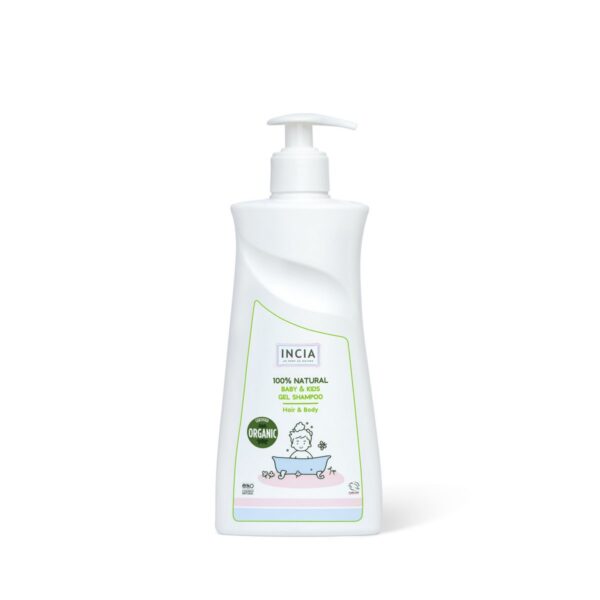 Natuurlijke kindershampoo en wasgel van INCIA.