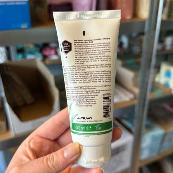 Verkoelende aftersun lotion aloë vera honing Bee Honest