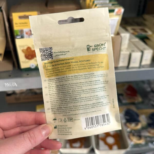 Navulling kruidenpads Ademvrij baby Grünspecht luchtwegen ondersteuning