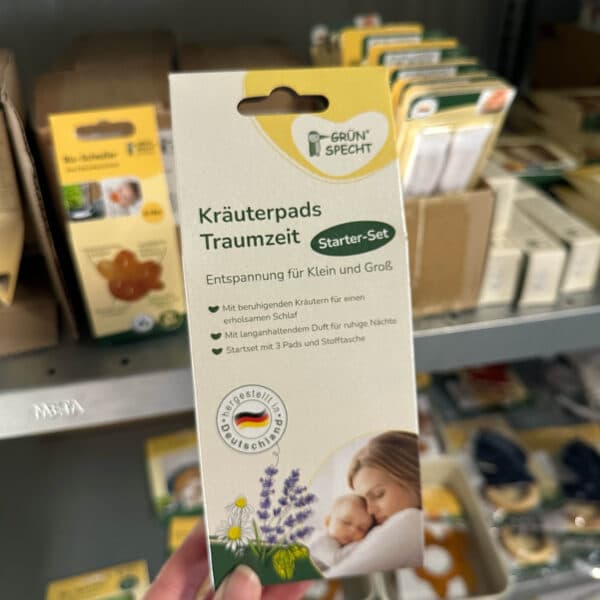 Kruidenpads startset Droomtijd Grünspecht baby rustgevend