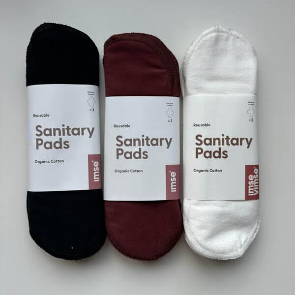 Imse Vimse wasbaar maandverband herbruikbaar katoen