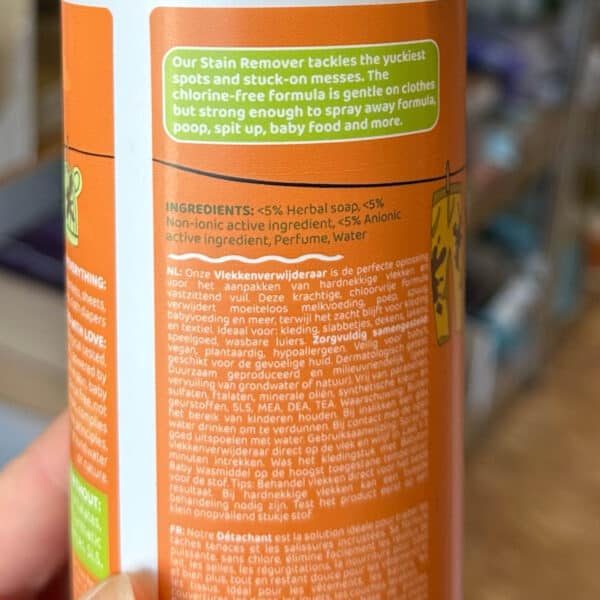Babyton vlekverwijderaar natuurlijk en effectief tegen vlekken