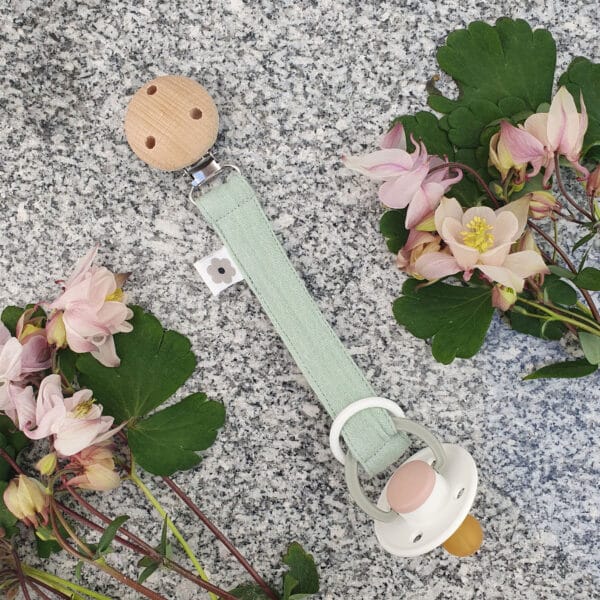 Speenkoord - Biologisch Katoen - Cameo Groen - Summerville Organic - Afbeelding 4