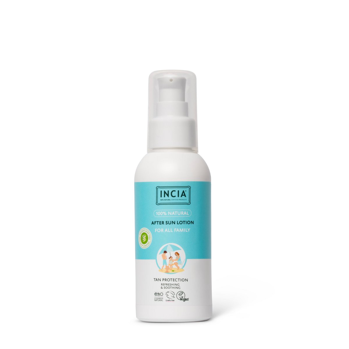 Natuurlijke Aftersun Lotion van INCIA.