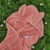 Baby Badcape Rabbit - Biologisch Katoen - Misty Rose - Summerville Organic - Afbeelding 2
