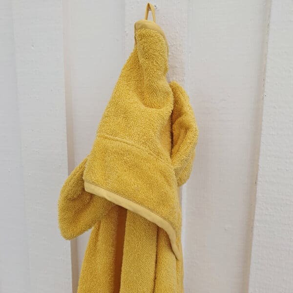 Baby Badcape Rabbit - Biologisch Katoen - Sun Yellow - Summerville Organic - Afbeelding 3