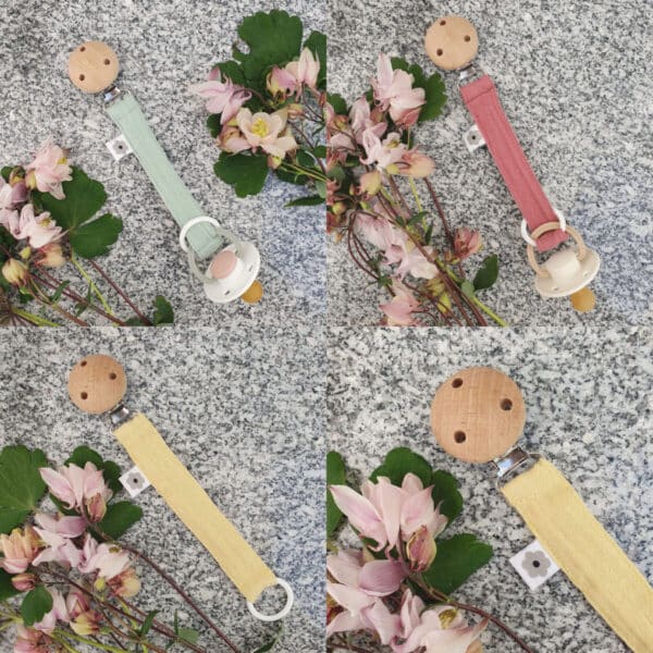 Speenkoord baby van biologisch katoen – Summerville Organic duurzaam speenkoord