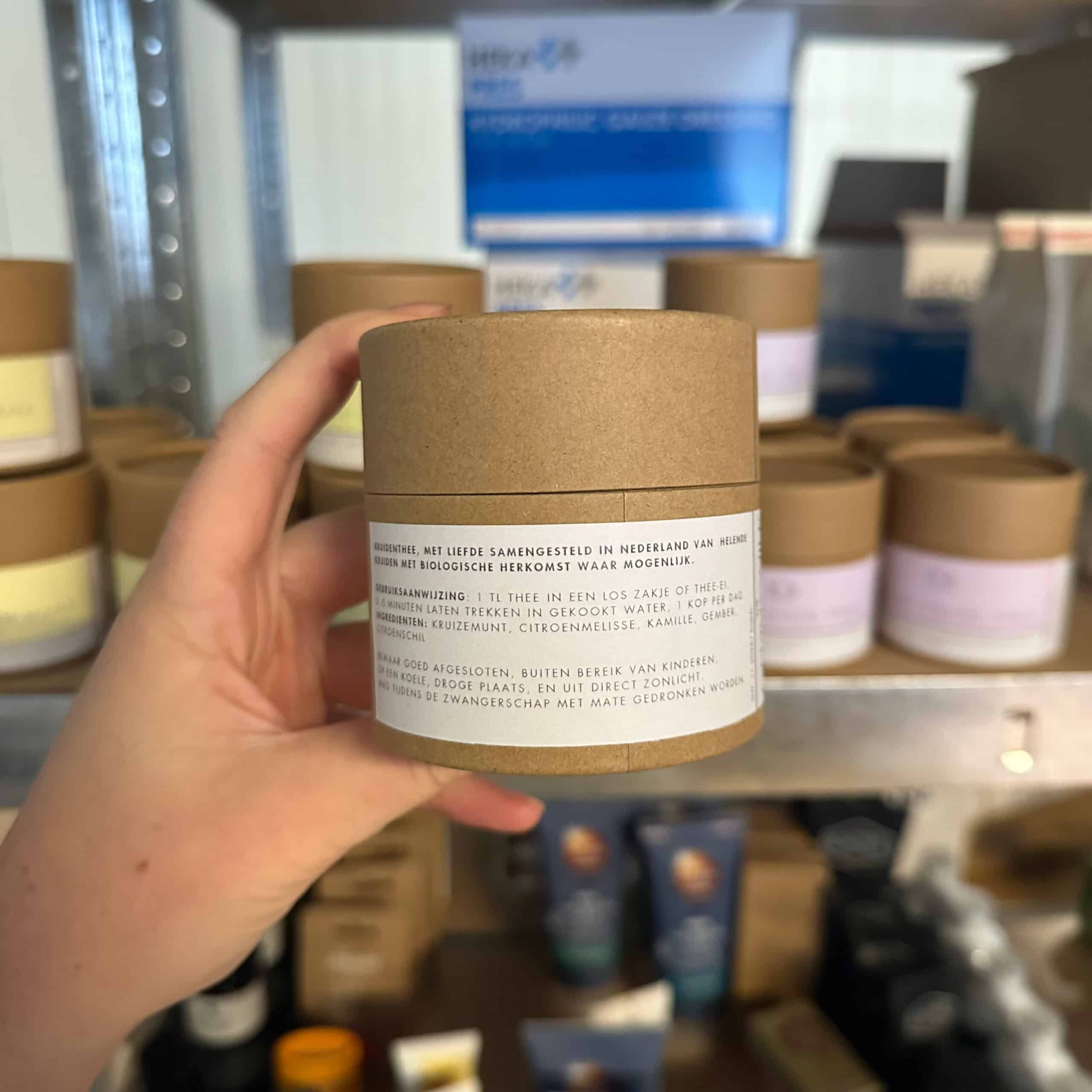 Feel Better thee gember en citroen 25 gram The Chamomile Collective – biologische kruidenthee kopen bij Pure Start