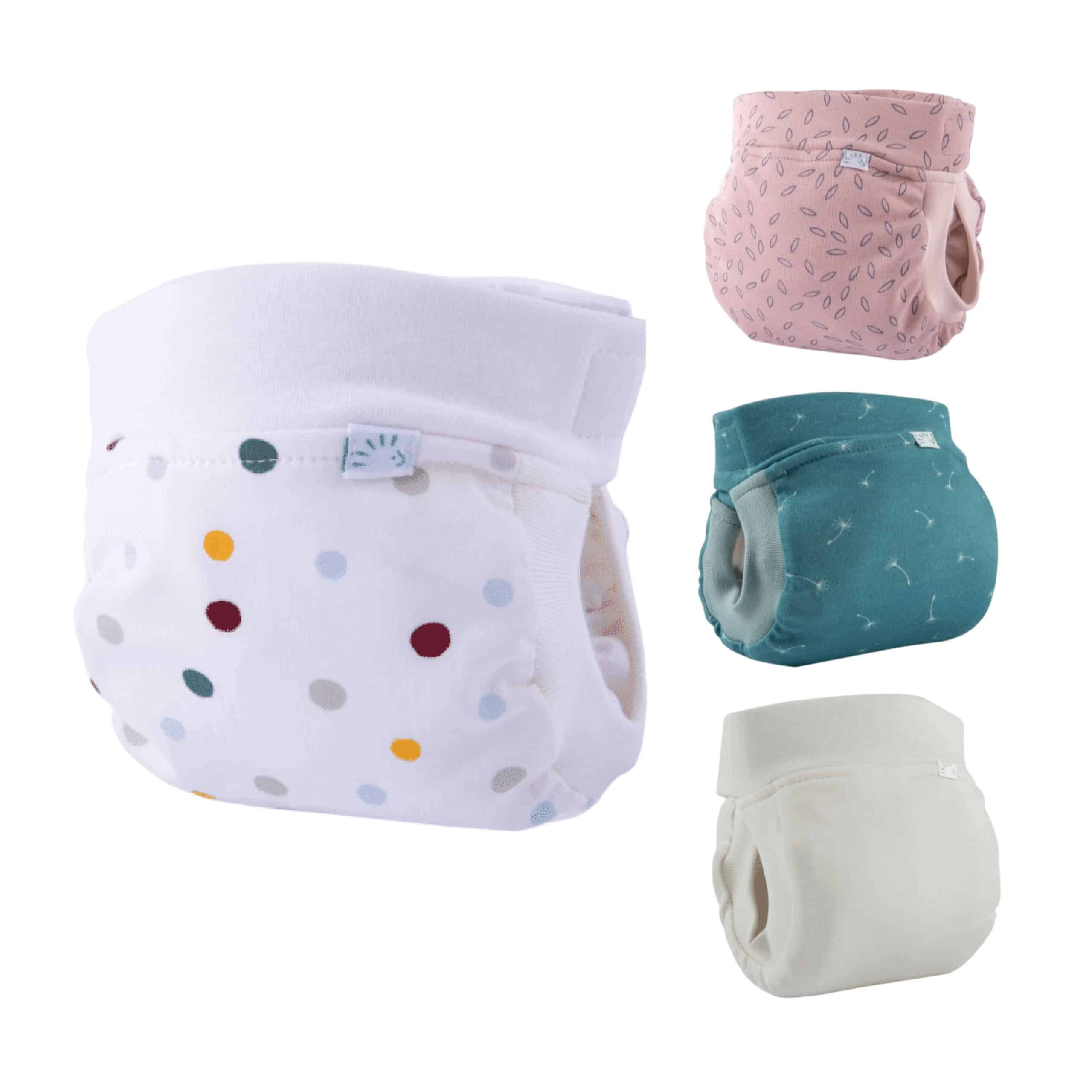 Wasbare Luier EasyFree (Ai3) – Biologisch Katoen – Popolini