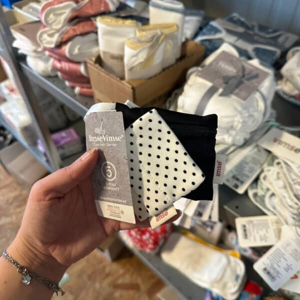 Imse Vimse tampons bewaaretui – handig en hygiënisch opbergsetje voor wasbare tampons van biologisch katoen