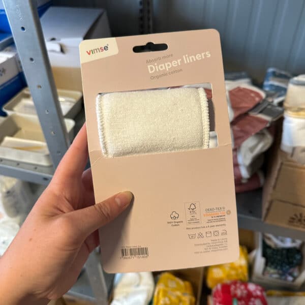 Absorberende inleggers van biologisch badstof – herbruikbare en zachte inleggers met hoge opnamecapaciteit voor wasbaar maandverband of kraamverband