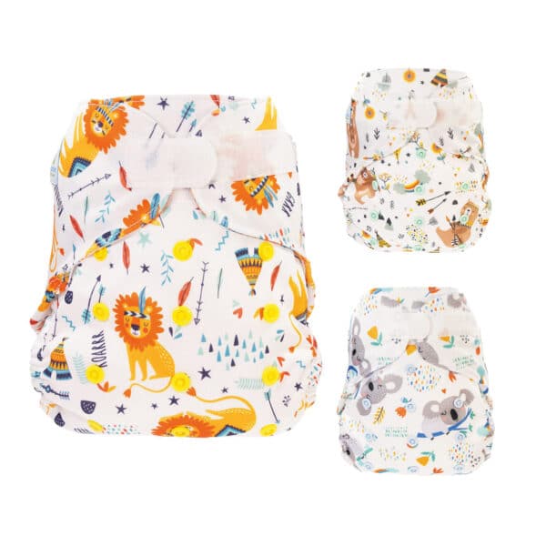 Blümchen overbroekje AI2 Fantasy – wasbare luier cover in diverse dessins