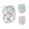 Blümchen wasbare baby luier all-in-one model – kleurrijke dessins