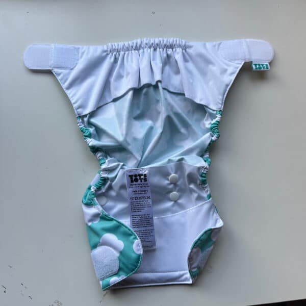 Overbroekje wrap TotsBots diverse dessins wasbare luier overbroekje waterdicht verstelbaar