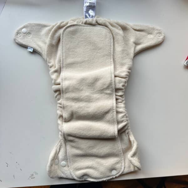 Wasbare basis luier Popolini MaxiSnap Plus 14-24 kg biologisch katoen herbruikbare luier