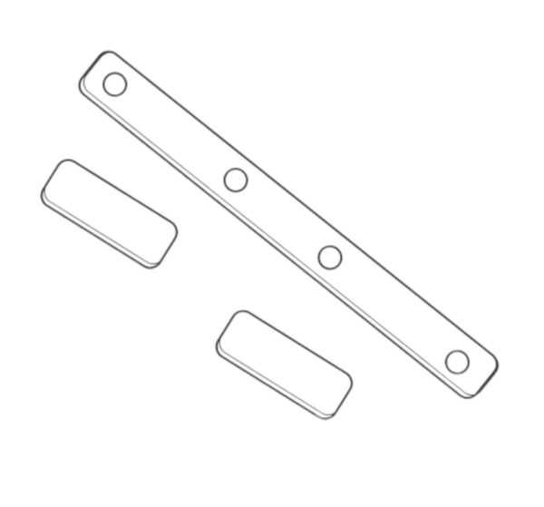 Snap on klittenband voor Snap2Fit