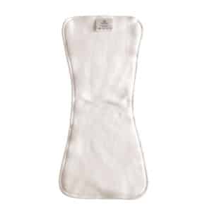 Blümchen booster zandlopervorm biologisch katoen 18 x 40 cm voor wasbare luiers