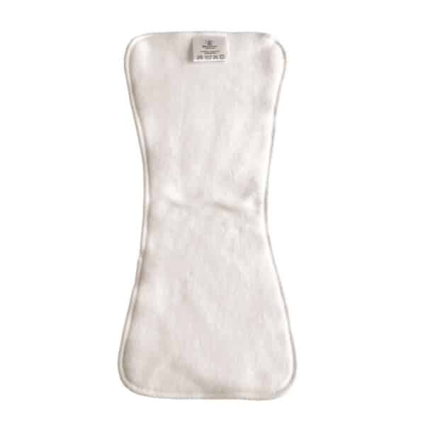 Blümchen booster zandlopervorm biologisch katoen 18 x 40 cm voor wasbare luiers