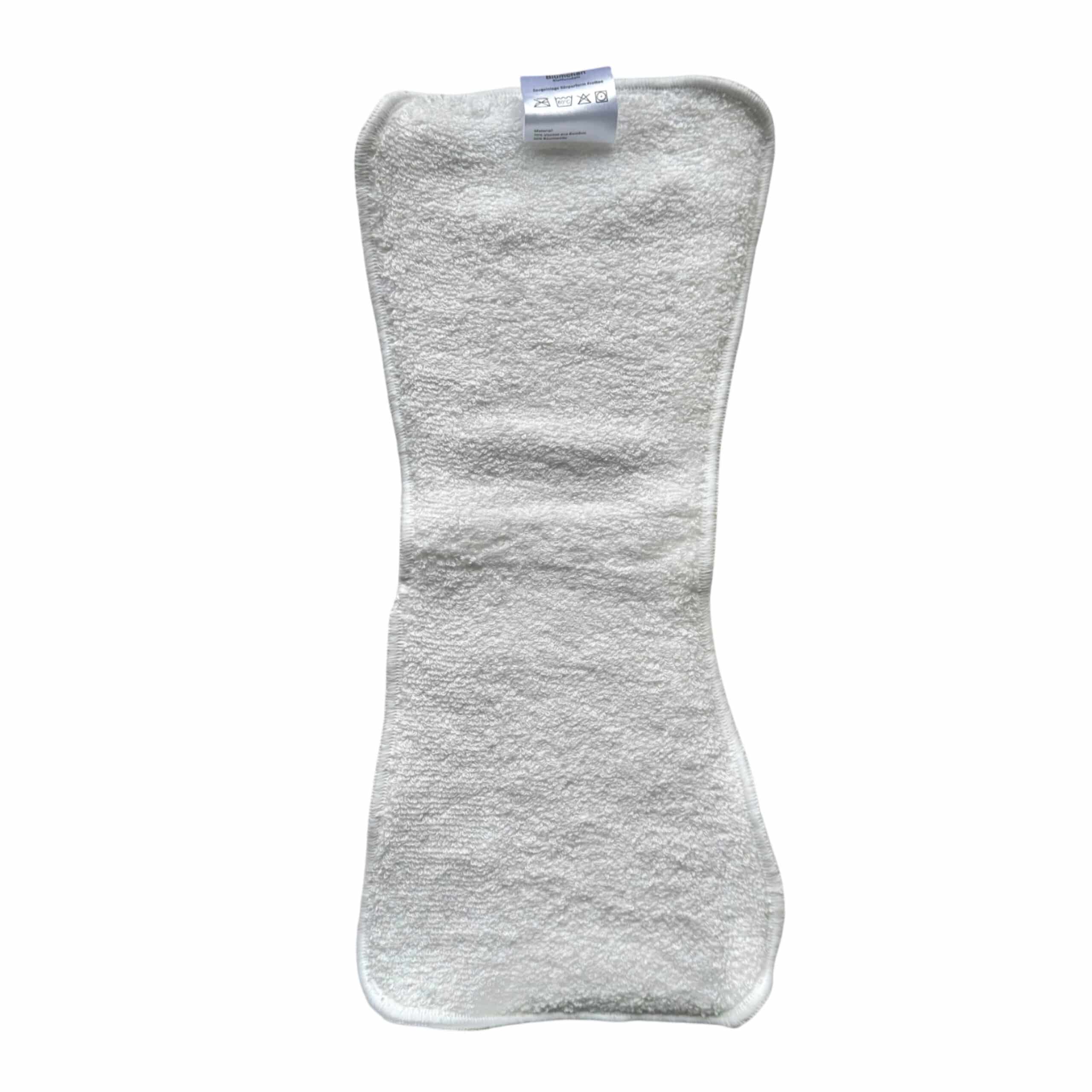 Blümchen nacht inlegger van bamboe katoen badstof voor wasbare luiers