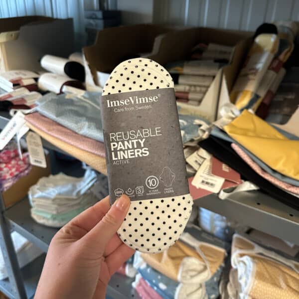 Imse Vimse wasbare inlegkruisjes Active van biologisch katoen, herbruikbare dunne inlegkruisjes in diverse kleuren, ademend, zacht en duurzaam, verkrijgbaar bij Pure Start.