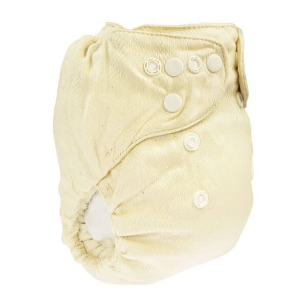 Zijkant gevormde oogjesluier van Blumchen.