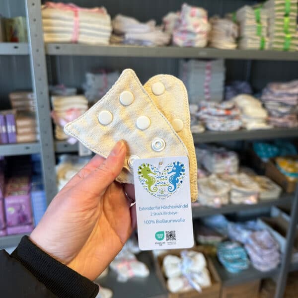 Blümchen luierverlenger voor oogjesluier verstelbare verlengstuk voor wasbare luier extra draagperiode