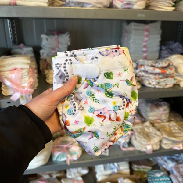 Blümchen overbroekje Wildlife newborn 3 tot 6 kg wasbaar luierbroekje voor baby in diverse dessins