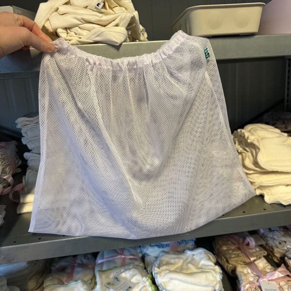 TotsBots wasnet 16 liter voor wasbare luiers en babywas, ademend en stevig