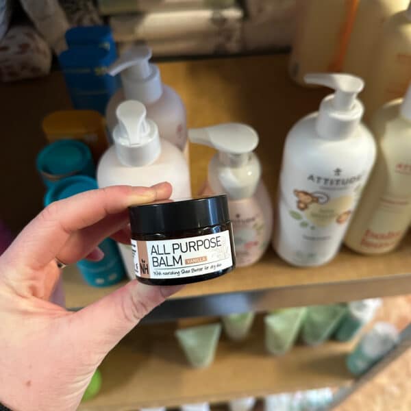 Natural Heroes all-purpose balm vanille 30 ml, verzorgende balsem voor huid en lippen