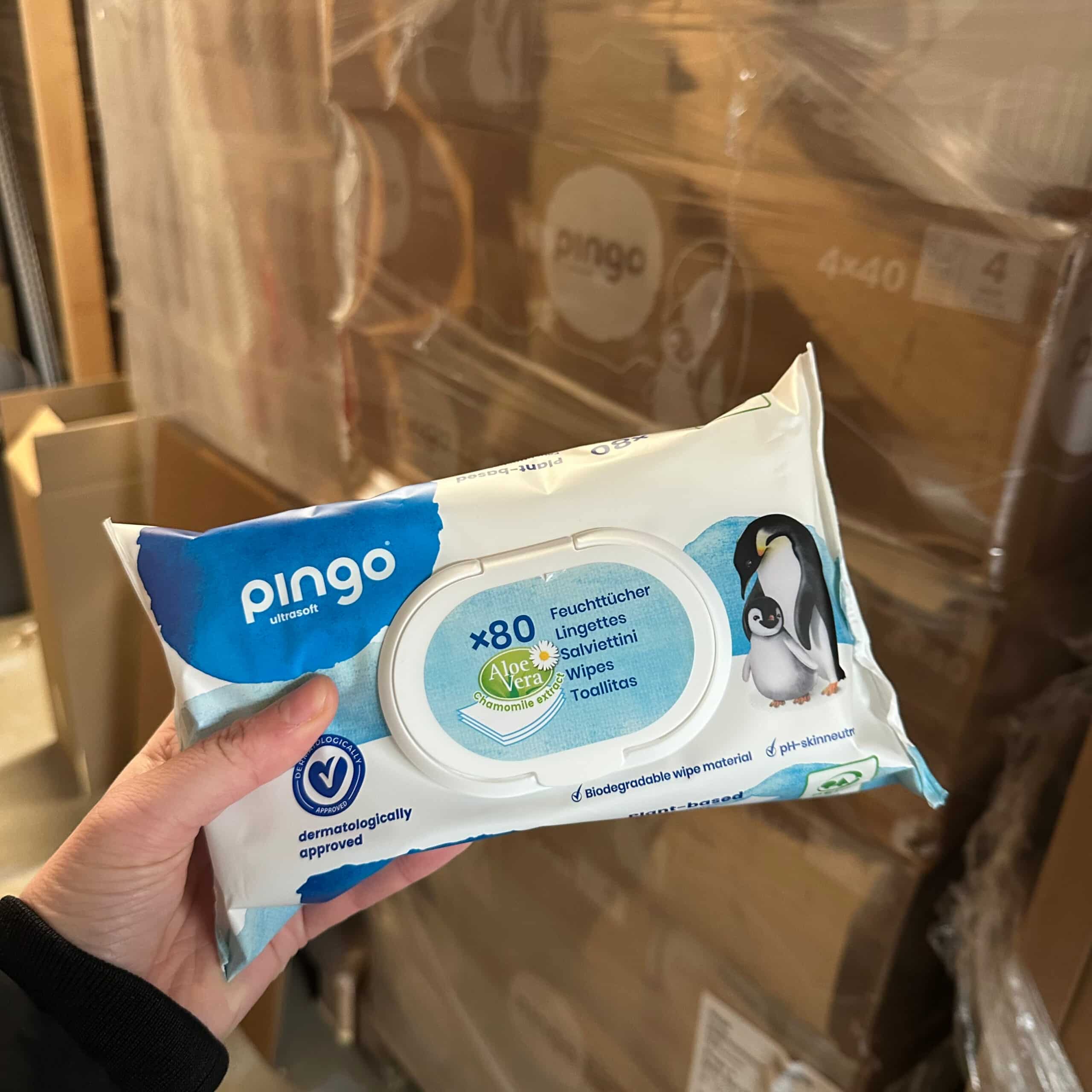 Pingo plasticvrije babydoekjes, zacht en mild voor de gevoelige babyhuid