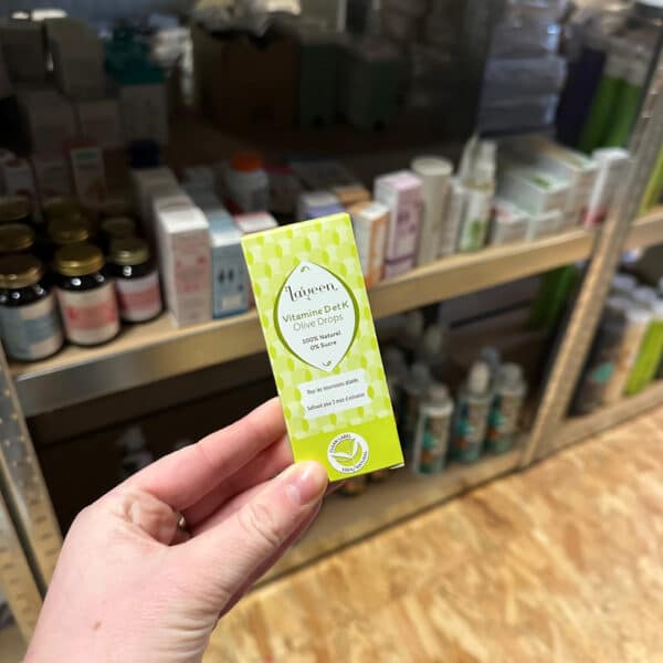 Laveen vitamine D en K druppels voor baby’s, ondersteuning voor groei en botten