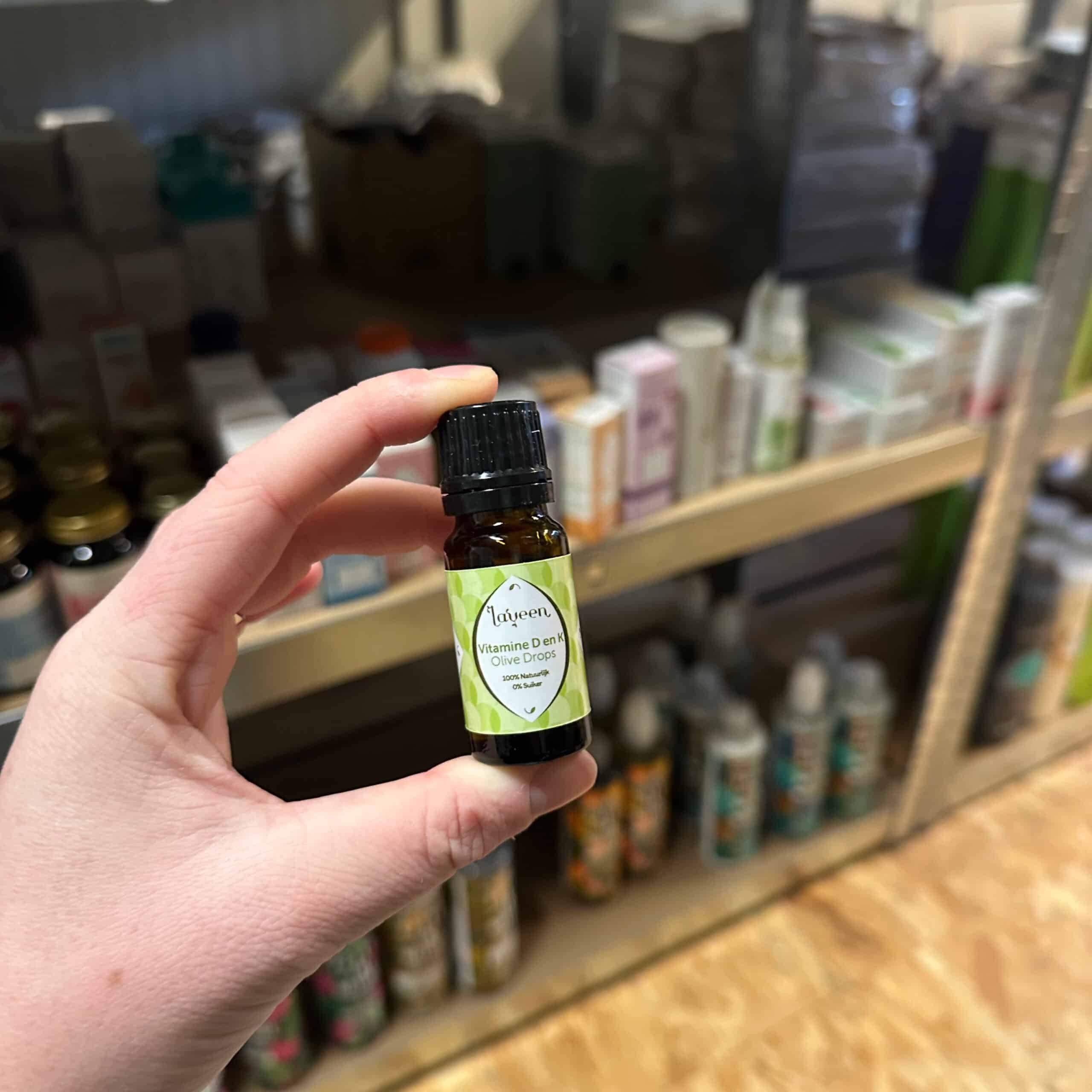 Laveen vitamine D en K druppels voor baby’s, ondersteuning voor groei en botten