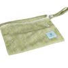 Mini wetbag floral green van Blumchen, met 2 vakken.