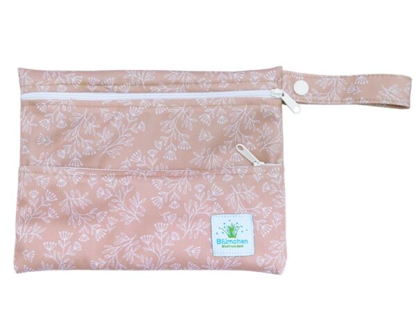 Blumchen roze wetbag floral rosewood.