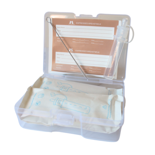 Verzamelset colostrum spuitjes van Fraupow.