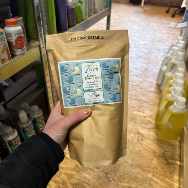 Zerah luierwasmiddel Spa Spheres natuurlijke waskorrels voor wasbare luiers krachtige en huidvriendelijke reiniging