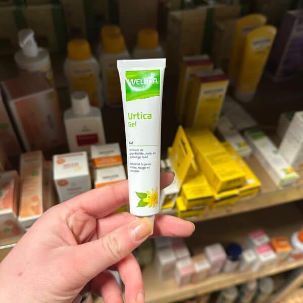 Weleda Urtica verkoelende gel bij geprikkelde en rode huid