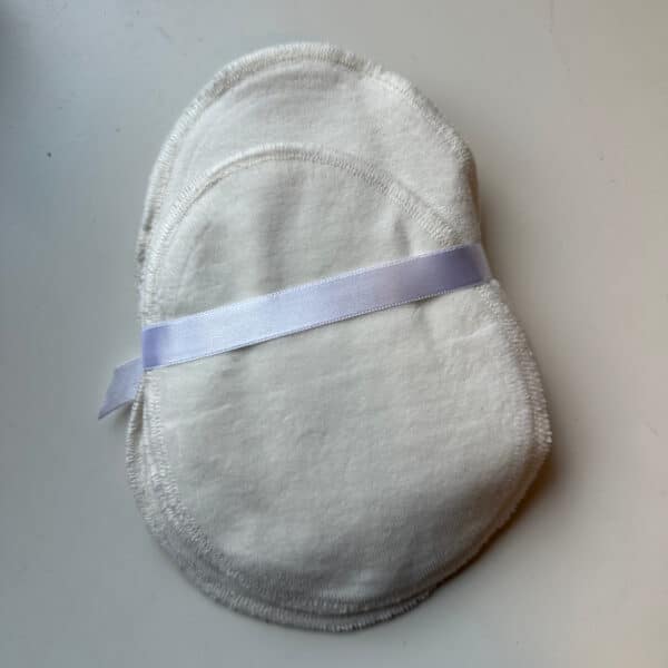 Wasbare zoogkompressen Floral van Blümchen van biologisch katoen 6 stuks met bloemendessin zacht herbruikbaar en ademend