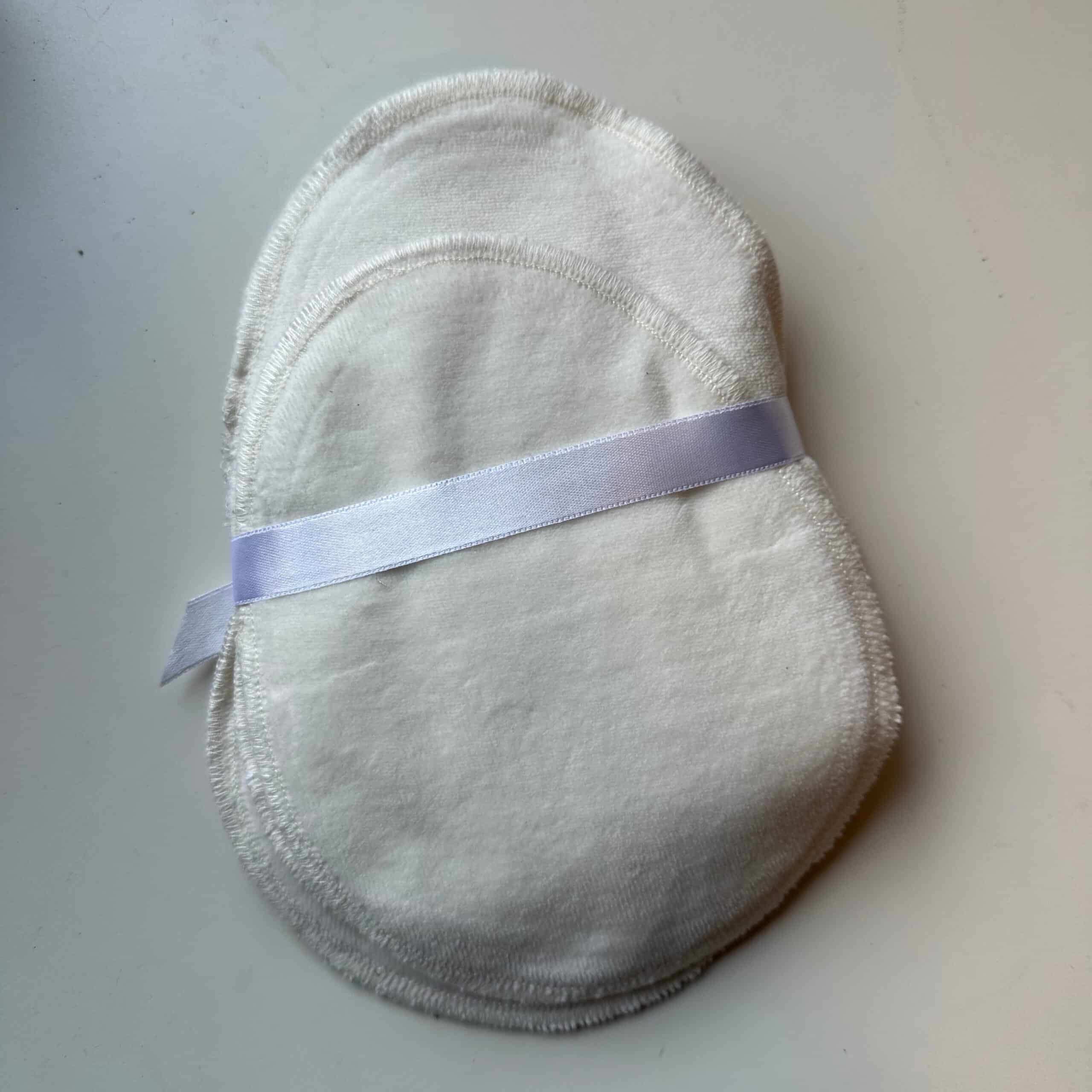 Wasbare zoogkompressen Floral van Blümchen van biologisch katoen 6 stuks met bloemendessin zacht herbruikbaar en ademend