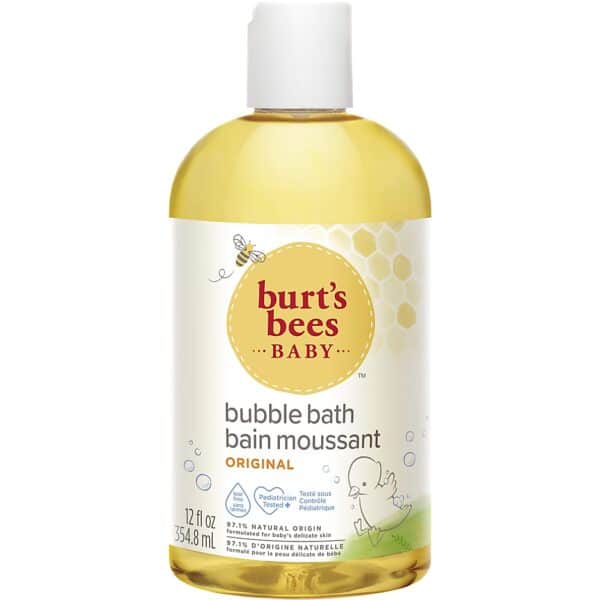 Baby badschuim van Burt's Bees.