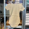 Lotties romper korte mouw van biologisch katoen voor baby