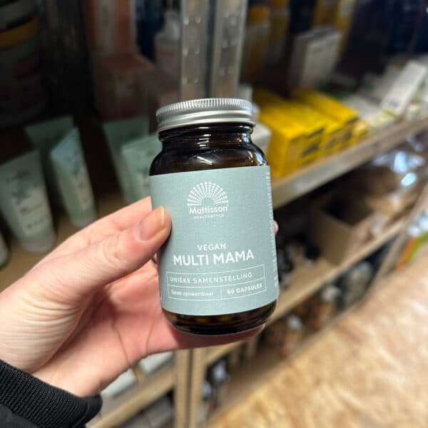 Mattisson Vegan Multi Mama multivitamine 60 capsules verpakking