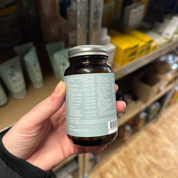 Mattisson Vegan Multi Mama multivitamine 60 capsules verpakking