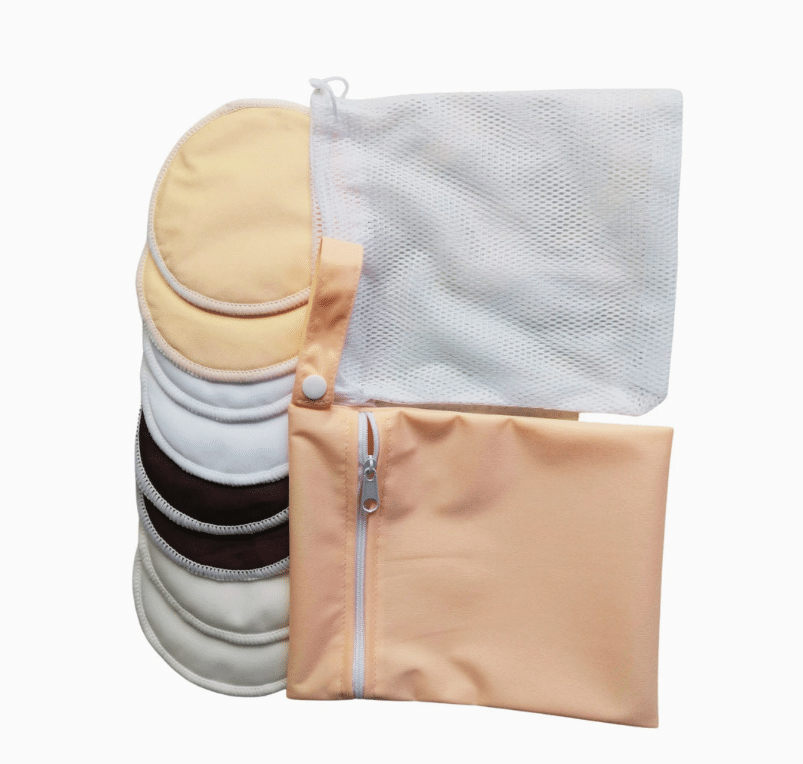 Wasbare Zoogkompressen - Bamboe Katoen - 8 stuks - Fraupow - Afbeelding 2