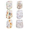 Blümchen Wildlife newborn overbroekje voor wasbare luiers, geschikt voor baby’s van 3 tot 6 kg, verkrijgbaar in diverse dessins.