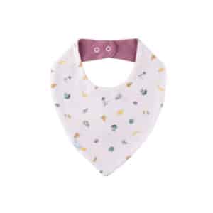 Bandana kwijlslabbetje biologisch katoen fruits & veggies Popolini