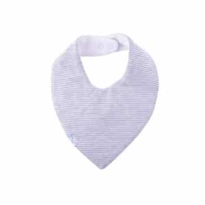 Popolini bandana kwijlslab grijs ecru biologisch katoen