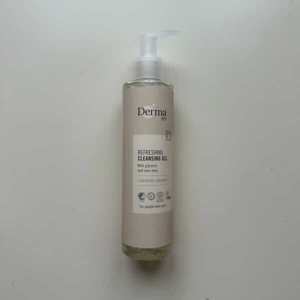 Parfumvrije gezichtsreiniger van Derma Eco voor het verwijderen van make-up en onzuiverheden