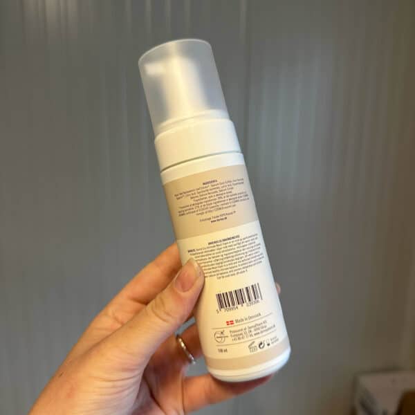 Parfumvrije intieme wasfoam van Derma Eco met biologische aloë vera